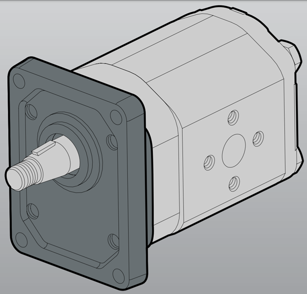 T-SYSTEM pumps / motors with support bearing