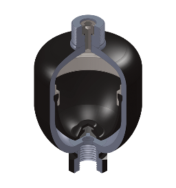 Welded Diaphragm Accumulators type AMS