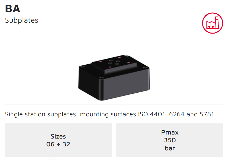 ATOS BA SUBPLATES