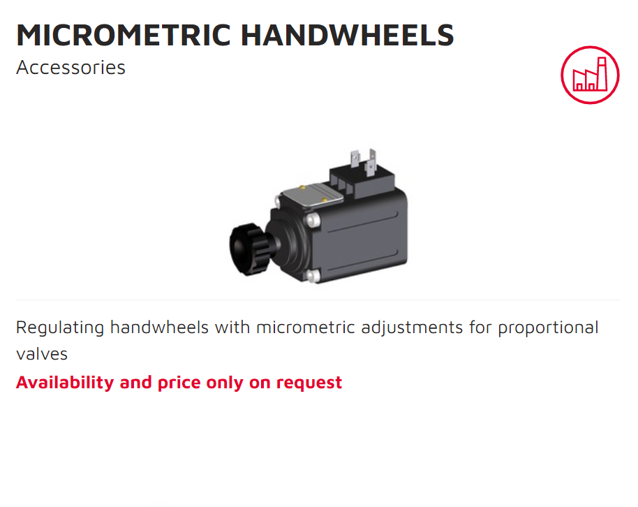 ATOS micrometric handwheels