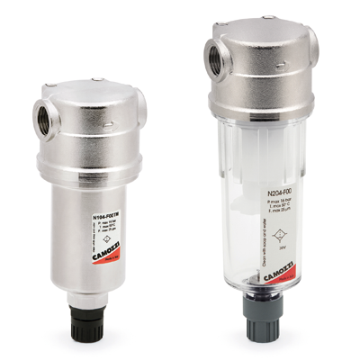 N Series Filters - coalescing filters and actived carbon filters N Series Filters - coalescing filters and actived carbon filters