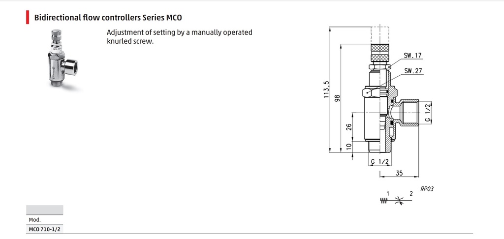 CAM MCO 710-1/2