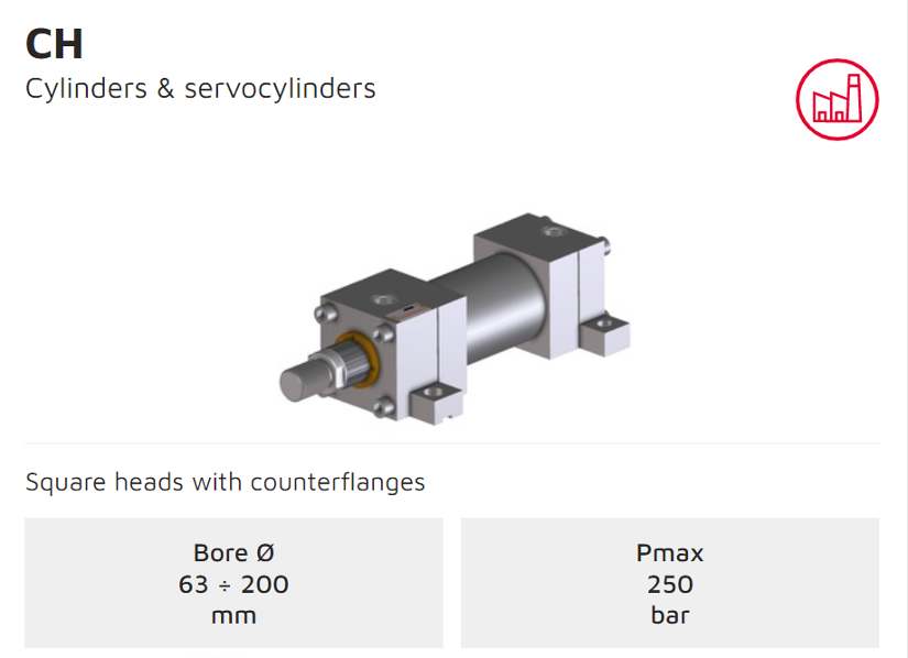 CH Cylinders Datasheet