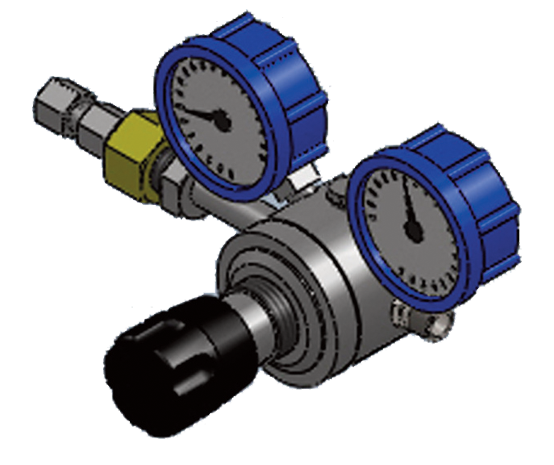 Hydraulic accumulators pre loading kit