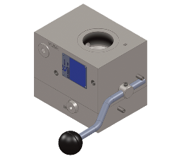 Charging and shut-off safety block type BC