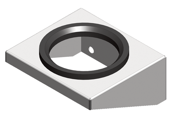 Brackets type MA and support ring type AG