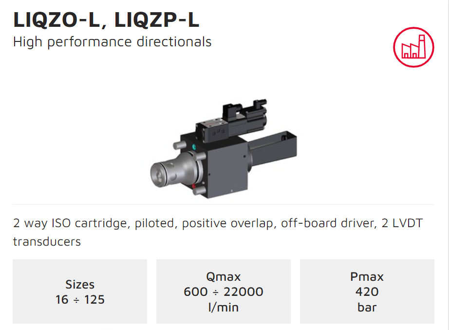 Atos LIQZO-L high performance