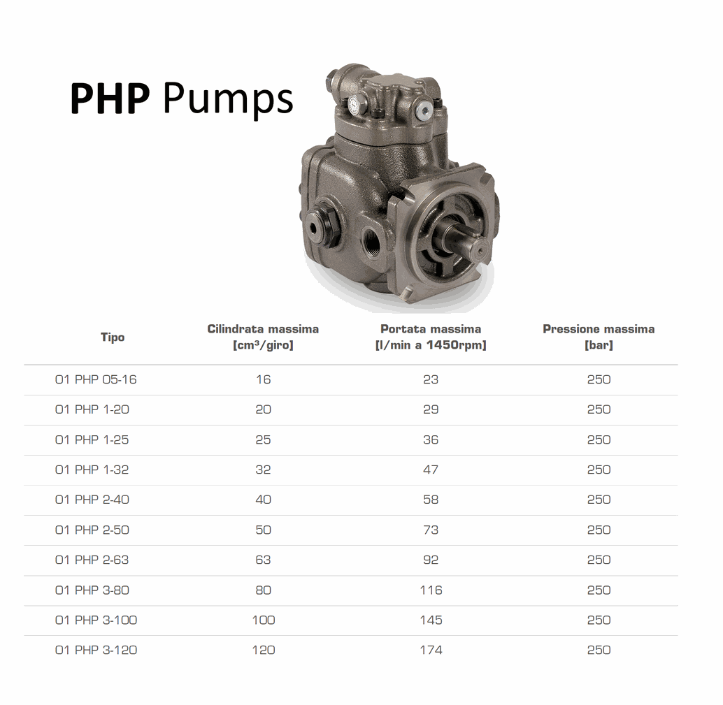 Berarma PHP Vane Pumps