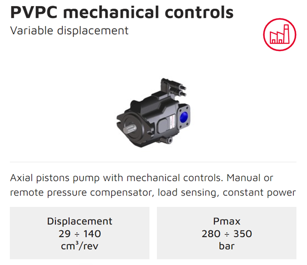 ATOS PVPC Piston Pumps