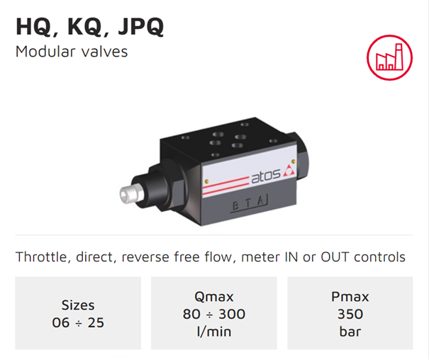 hq / kq / jpq ATOS HYDRAULIC hq / kq / jpq ATOS HYDRAULIC