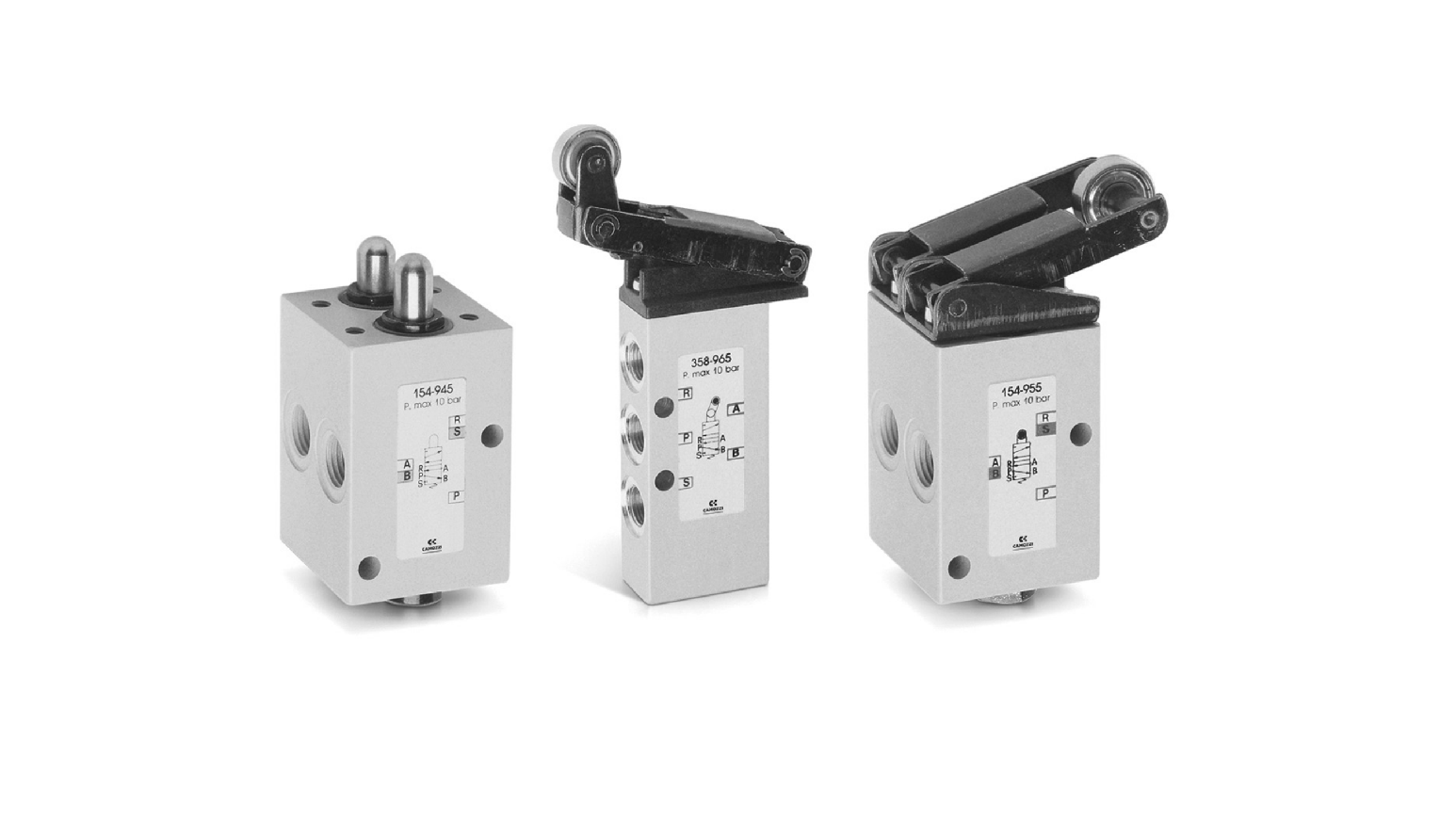 Series 1: 3/2-5/2-way, G1/8"-G1/4"