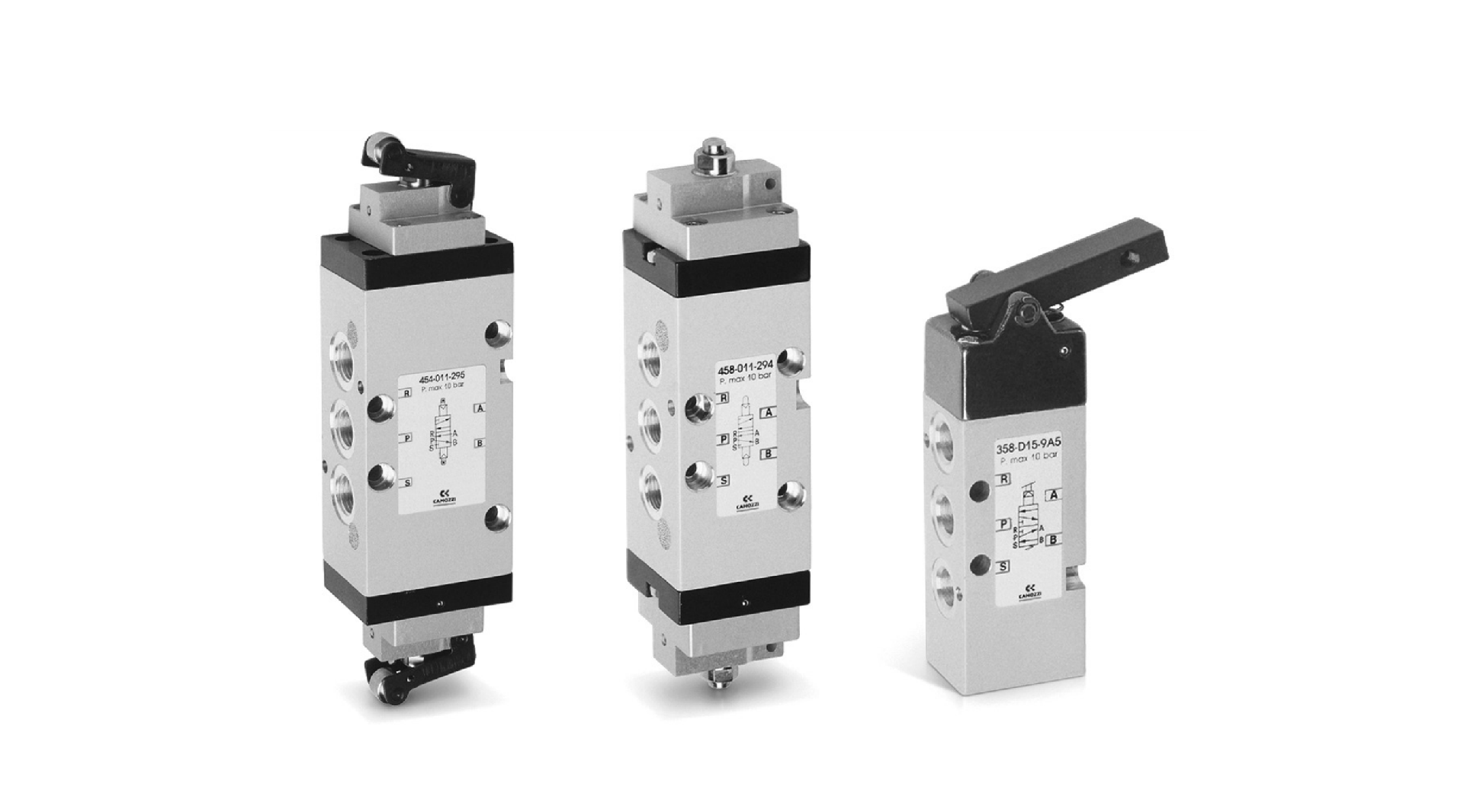   Series 3&4 : 3/2-5/2-way, G1/8"-G1/4"