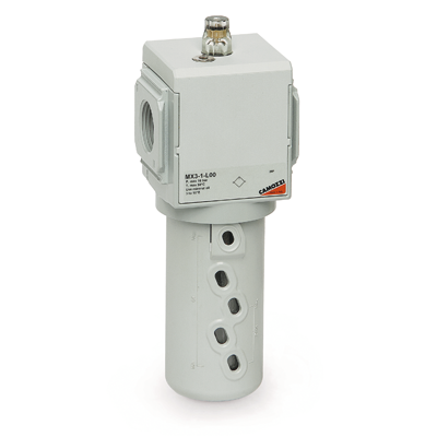 Pneumatic lubrification section