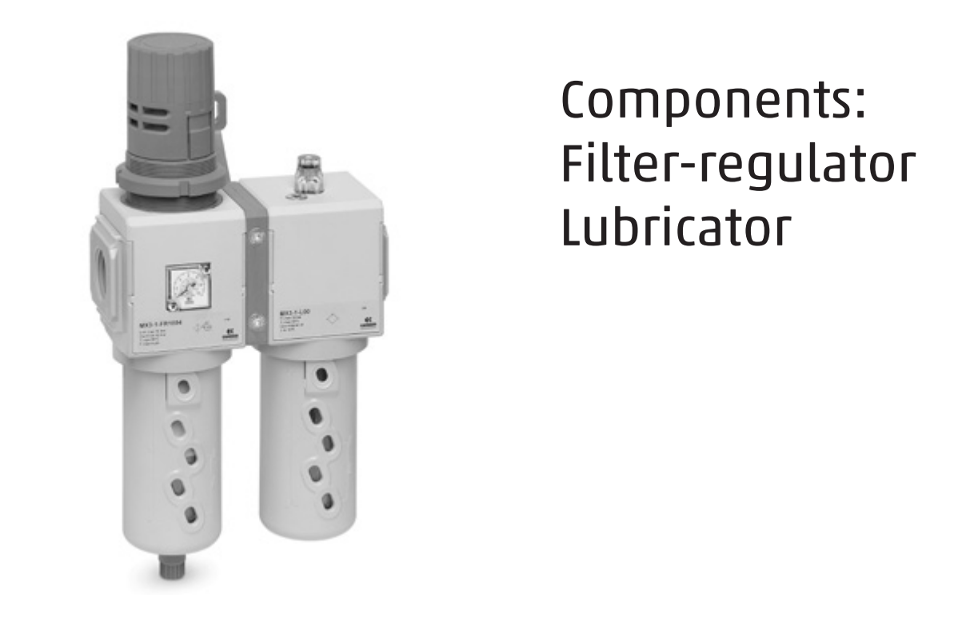 filter-regulator- lubricator components