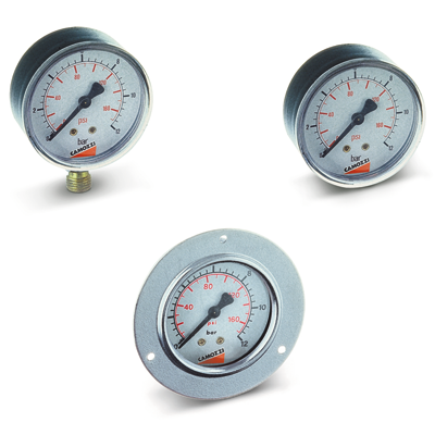 Pneumatic manometer selection