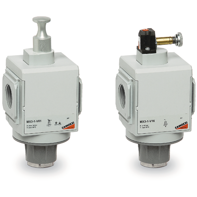 Serie MX  lockable isolation 3/2-way valves