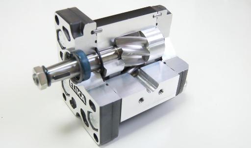 Hydraulic gear-piston-vane pumps